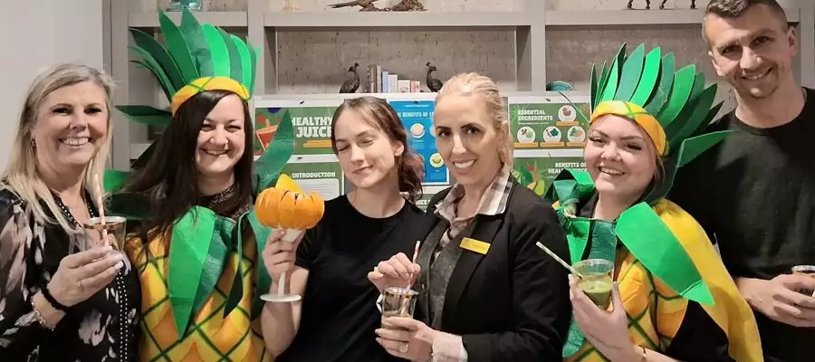 Local dance group gets Elstow residents moving at well-being event