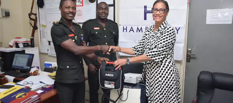 Hamberley Donates Life-Saving Equipment To Ghana Hospitals