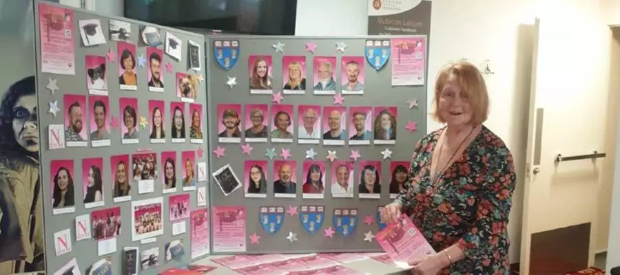 Adrianne dazzled by the drama of Legally Blonde