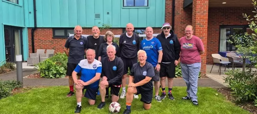 Eastleigh Walking Football Squad Brings World Cup Spirit to Alston House
