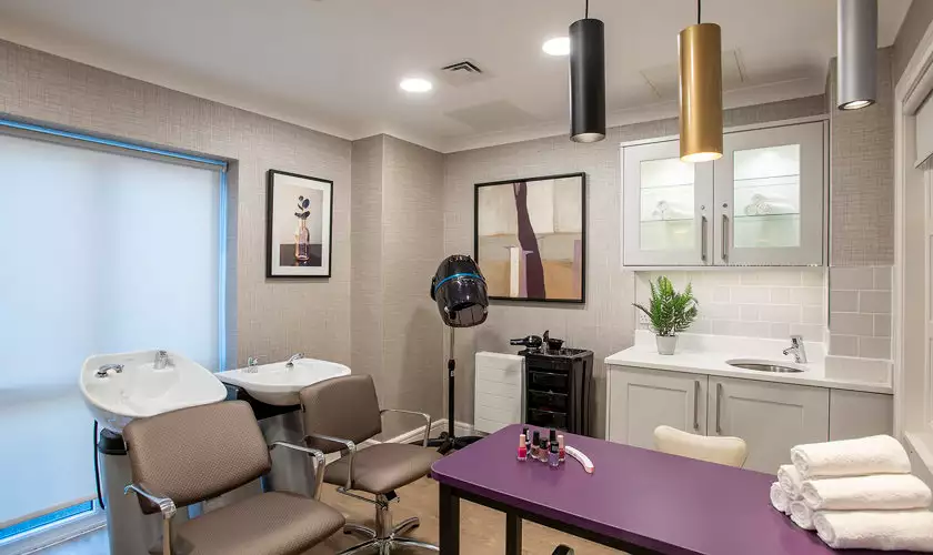 relax in one of our salons