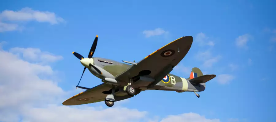 Impressive Spitfire Flypast Thrills Residents At Cambridge Grove
