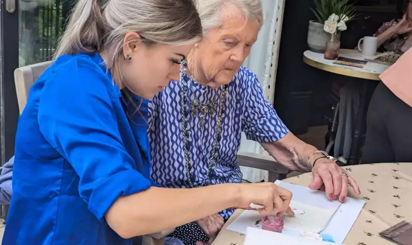 our homemakers build community at Cambridge Grove care home