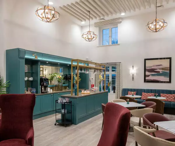 Bistro Space at Alston House care home in Eastleigh