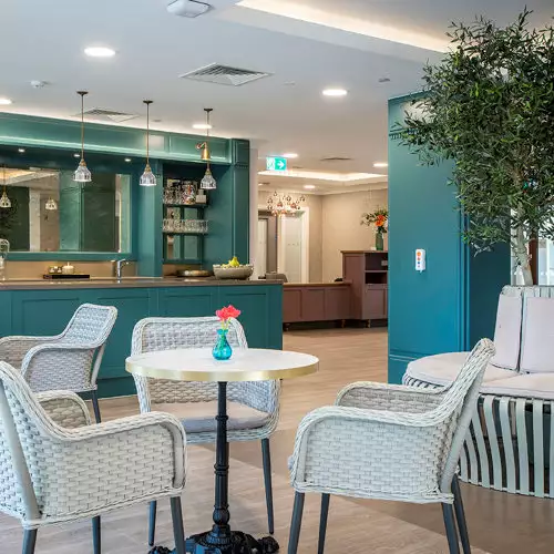 our lounges are the hub of care home life