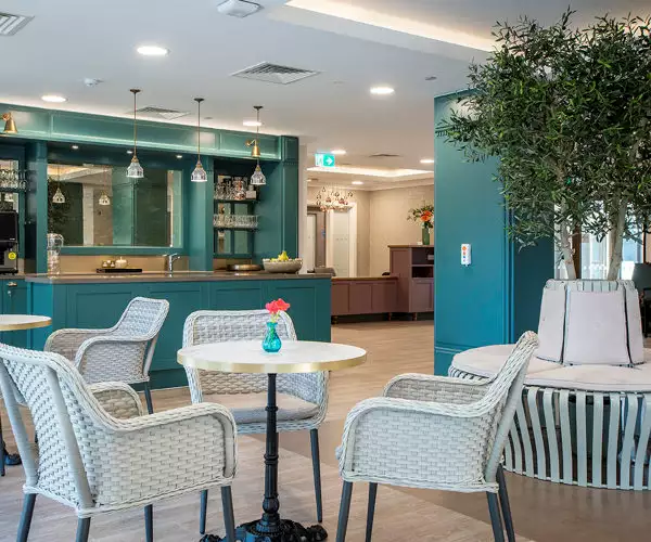 our lounges are the hub of care home life