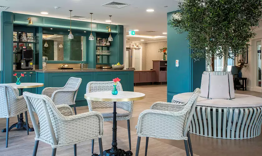 our lounges are the hub of care home life